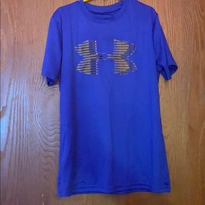 Boys Blue Under Armour TShirt